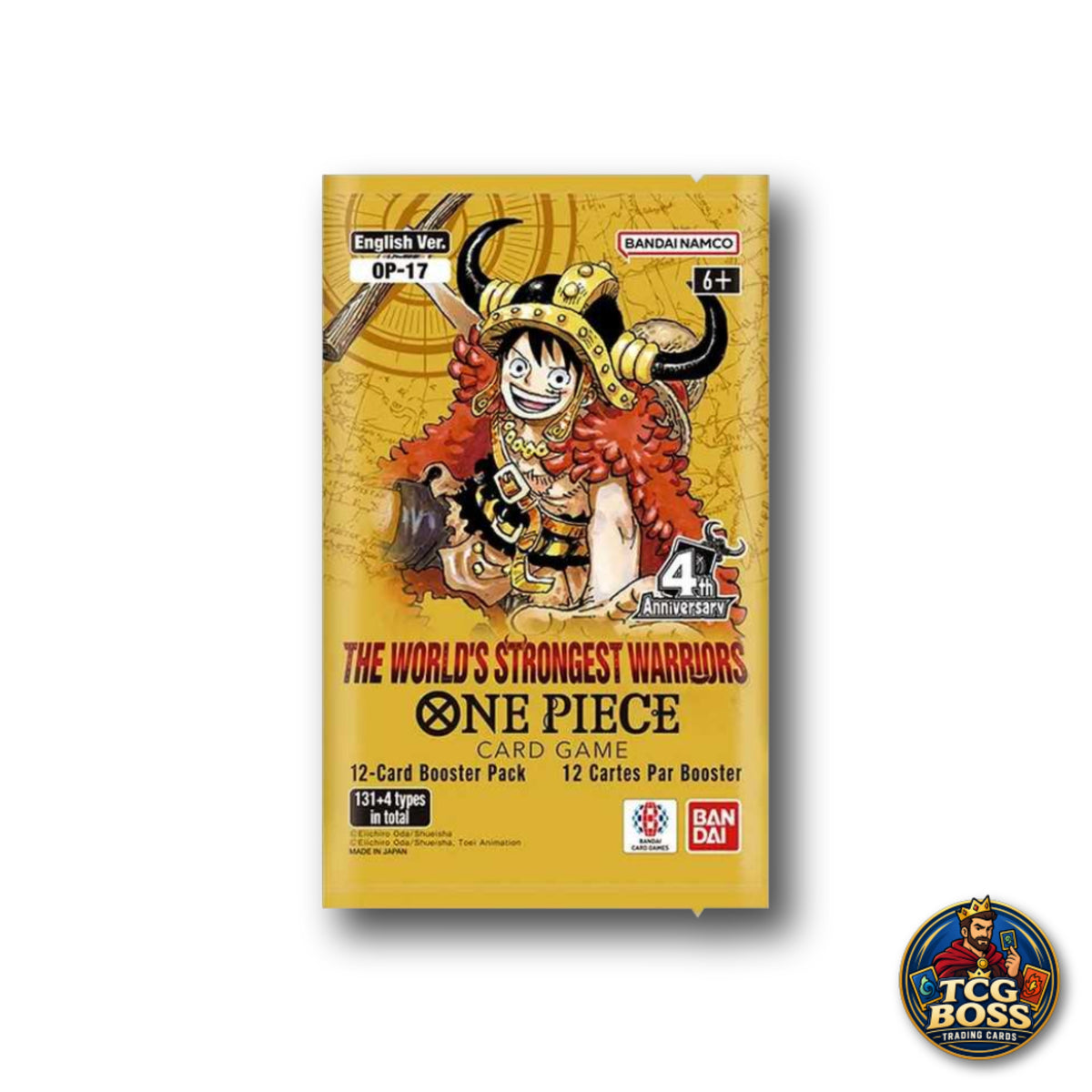 One Piece Card Game: OP-17 The World's Strongest Warriors Booster Box