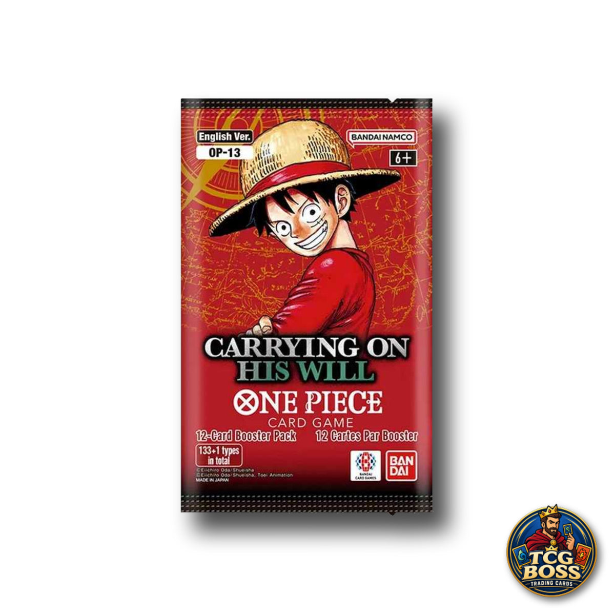 One Piece Card Game: OP-13 Carrying On His Will Booster Box