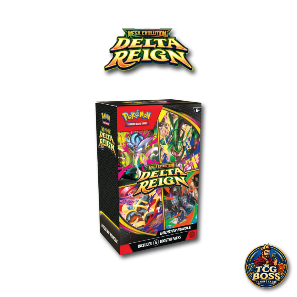 PRE-ORDER: Pokémon TCG: Mega Evolution Delta Reign Booster Bundle