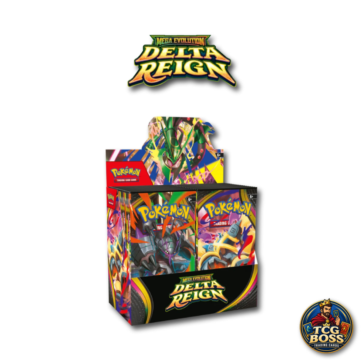 PRE-ORDER: Pokémon TCG: Mega Evolution Delta Reign Booster Box