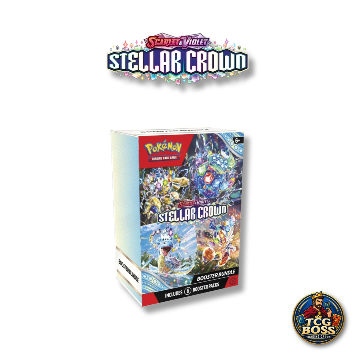 Pokémon TCG: Scarlet & Violet Stellar Crown - Booster Bundle