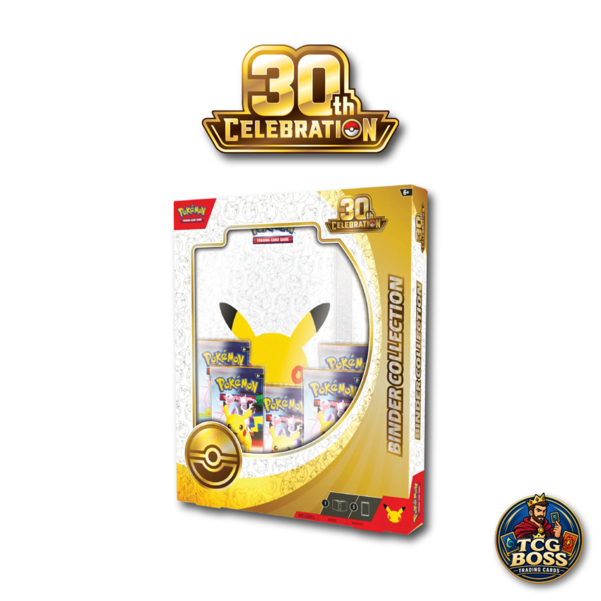 PRE-ORDER: Pokémon TCG: 30th Celebrations Binder Collection