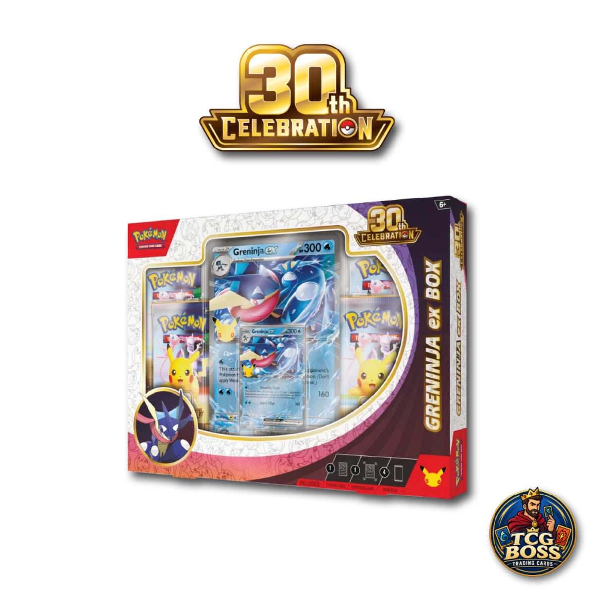 PRE-ORDER: Pokémon TCG: 30th Celebrations eX Collection Box