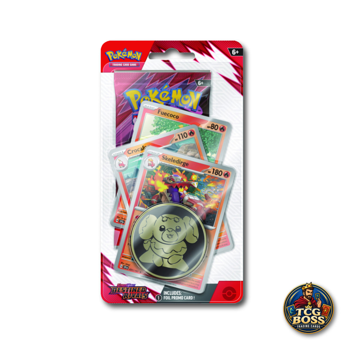 Pokémon TCG: Scarlet & Violet Destined Rivals - Premium Checklane Blister