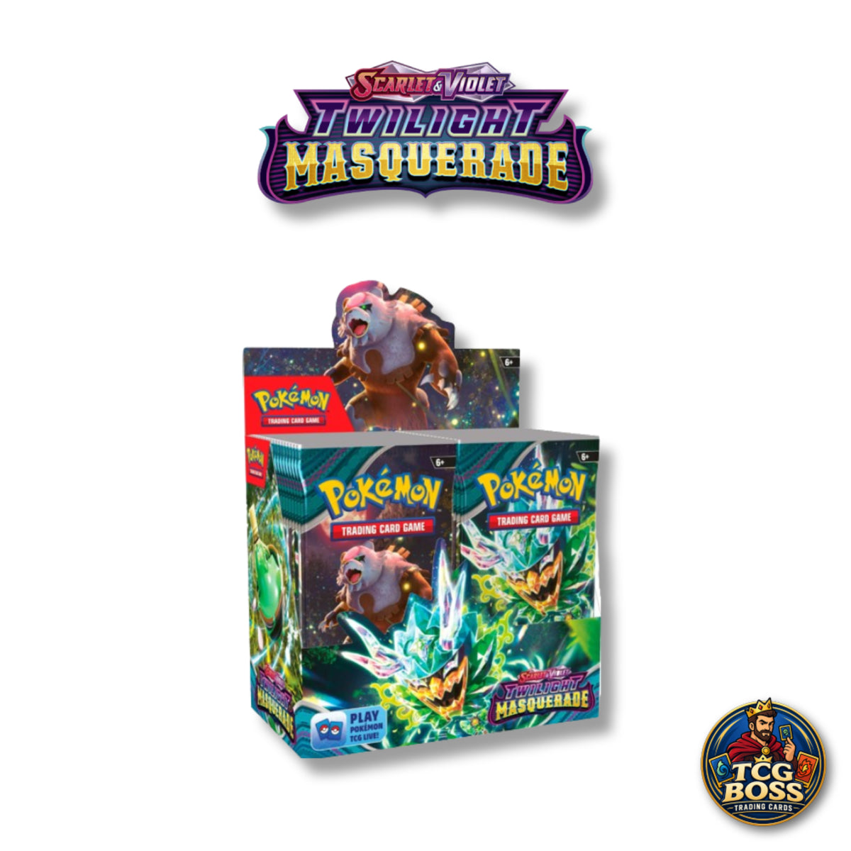 Pokémon TCG: Scarlet & Violet Twilight Masquerade - Booster Box