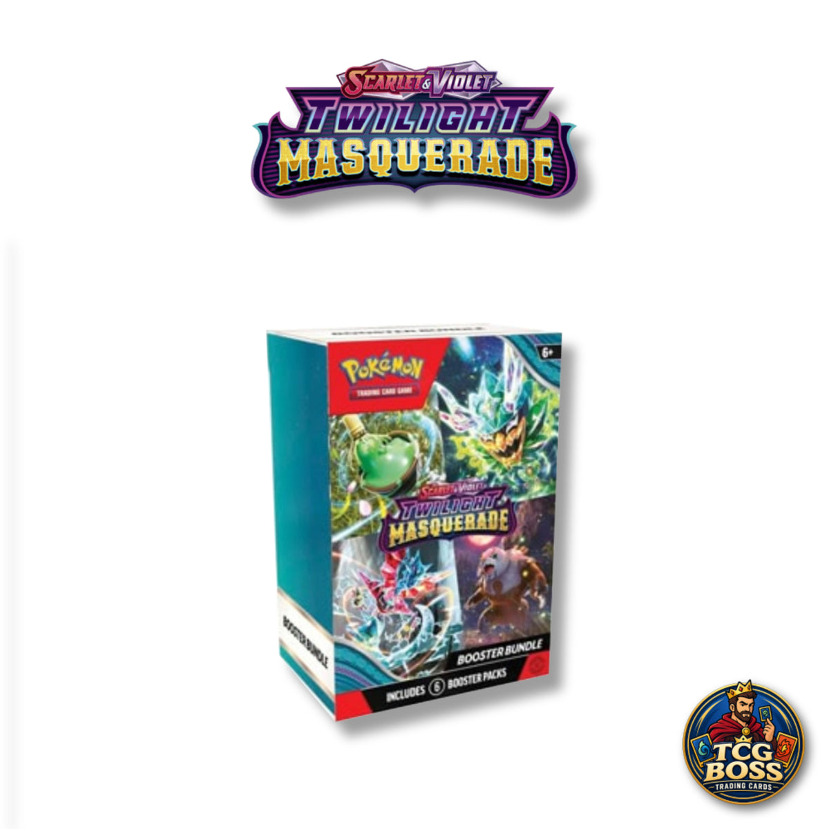 Pokémon TCG: Scarlet & Violet Twilight Masquerade - Booster Bundle