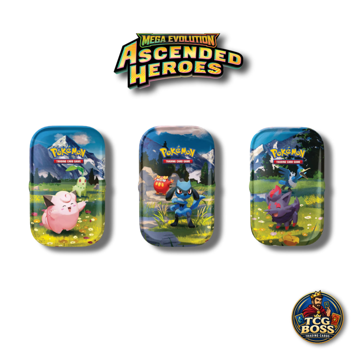 Pokémon TCG: Mega Evolution Ascended Heroes - Mini Tins