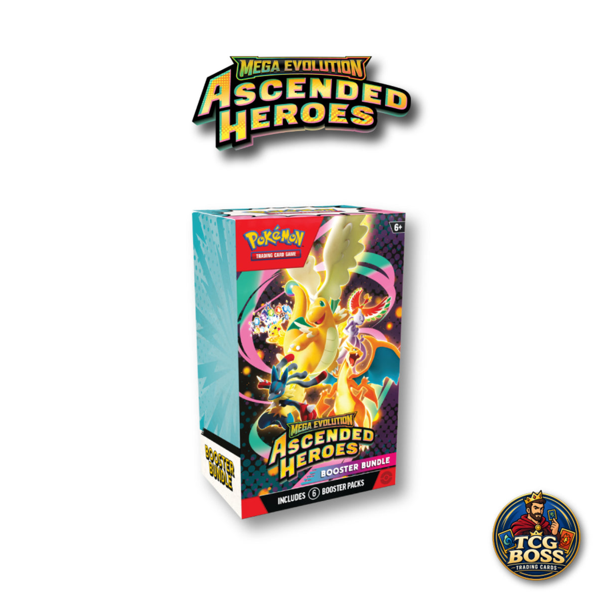 Pokémon TCG: Mega Evolution Ascended Heroes - Booster Bundle