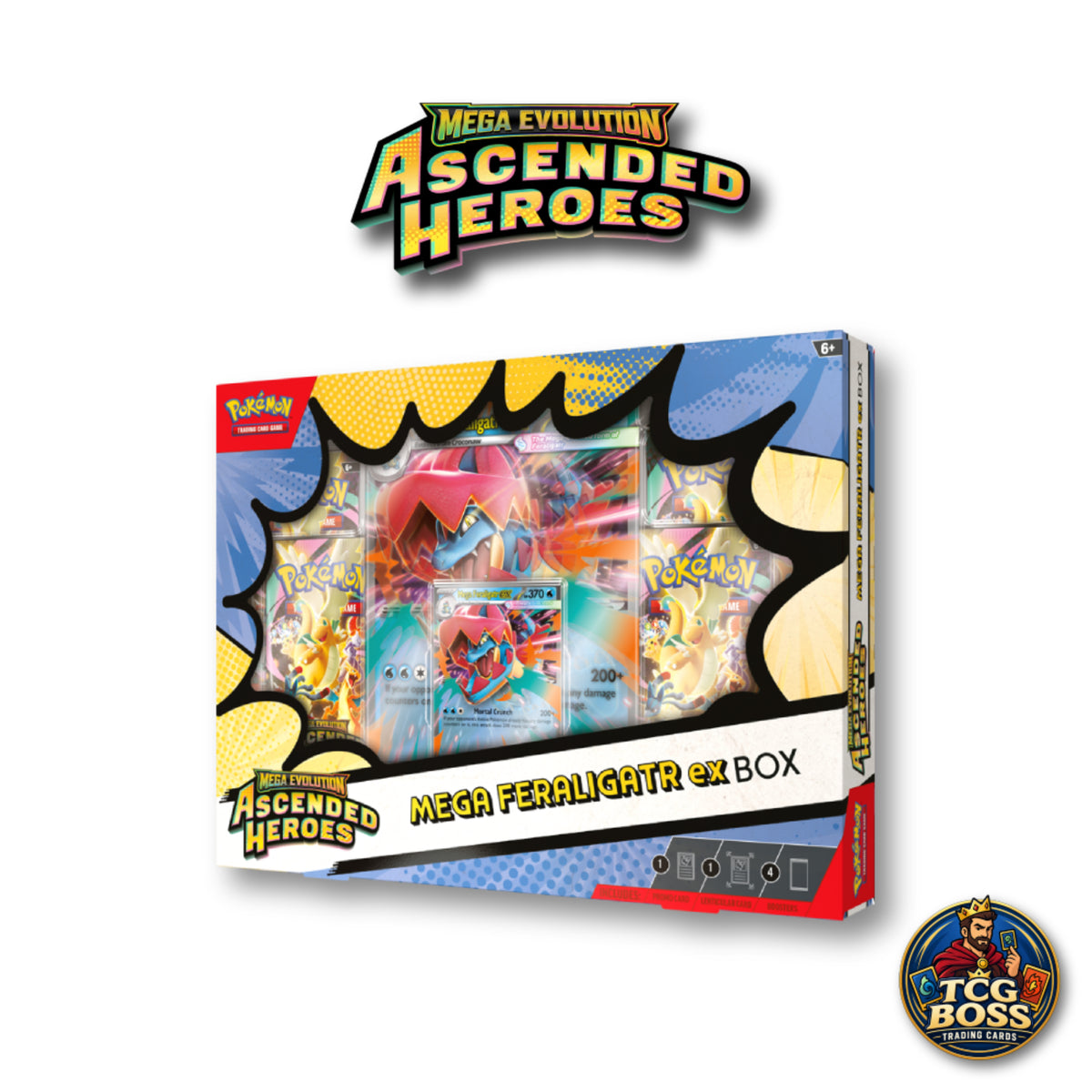 Pokémon TCG: Mega Evolution Ascended Heroes eX Collection Box