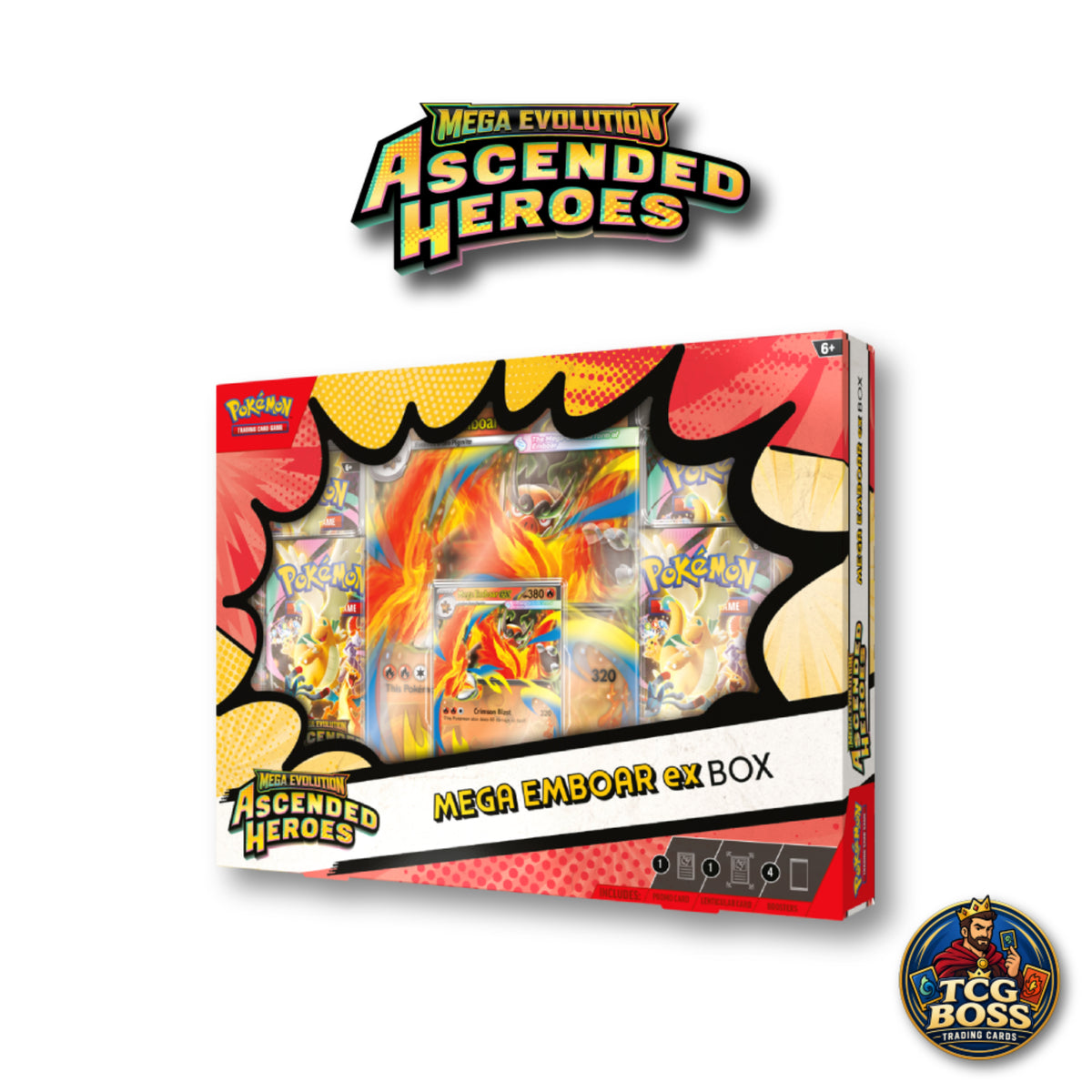 Pokémon TCG: Mega Evolution Ascended Heroes eX Collection Box