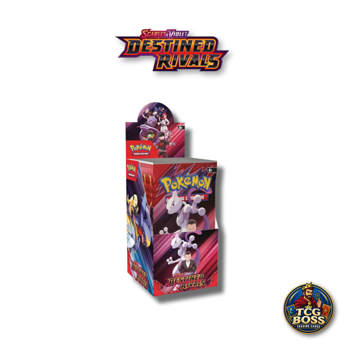 Pokémon TCG: Scarlet & Violet Destined Rivals - Half Booster Box