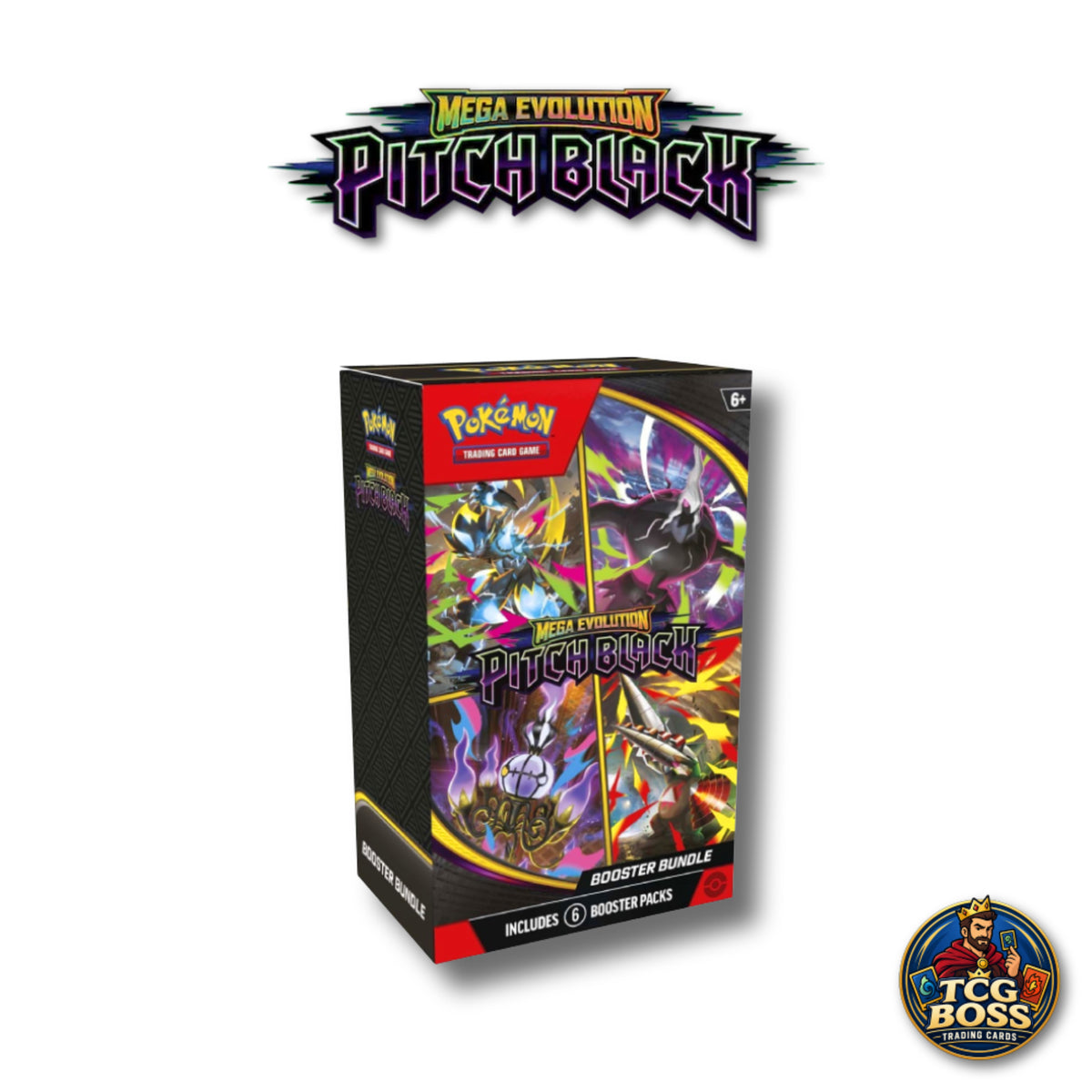 Pokémon TCG: Mega Evolution Pitch Black - Booster Bundle