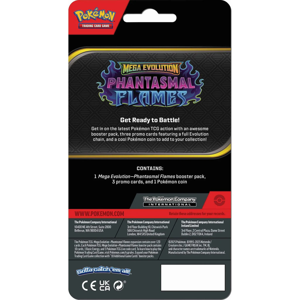 Pokémon TCG: Mega Evolution Phantasmal Flames - Premium Checklane