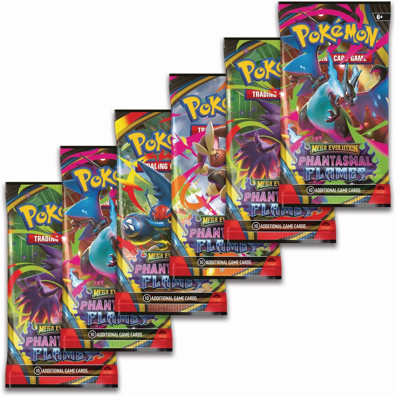Pokémon TCG: Mega Evolution Phantasmal Flames - Booster Bundle