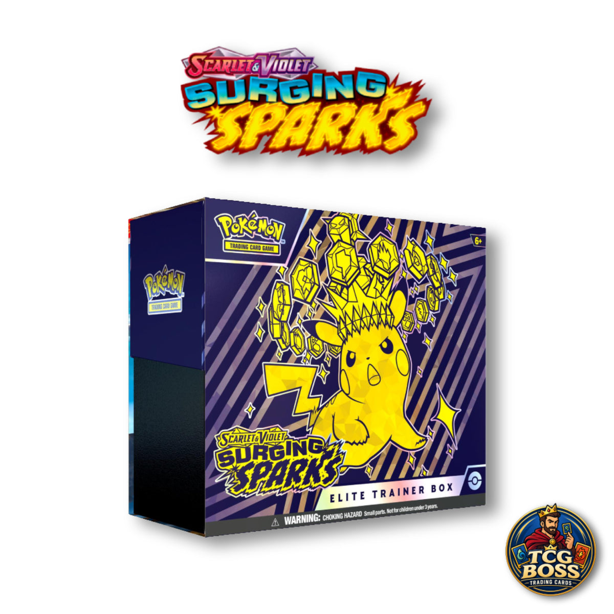 Pokémon TCG: Scarlet & Violet Surging Sparks - Elite Trainer Box