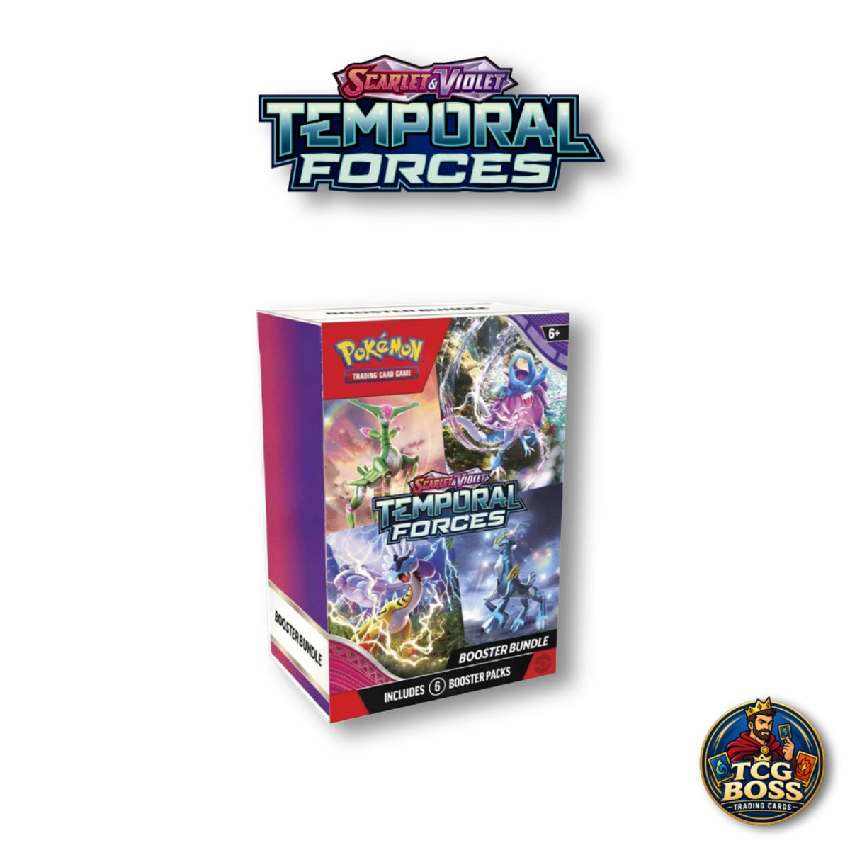 Pokémon TCG: Scarlet & Violet Temporal Forces - Booster Bundle