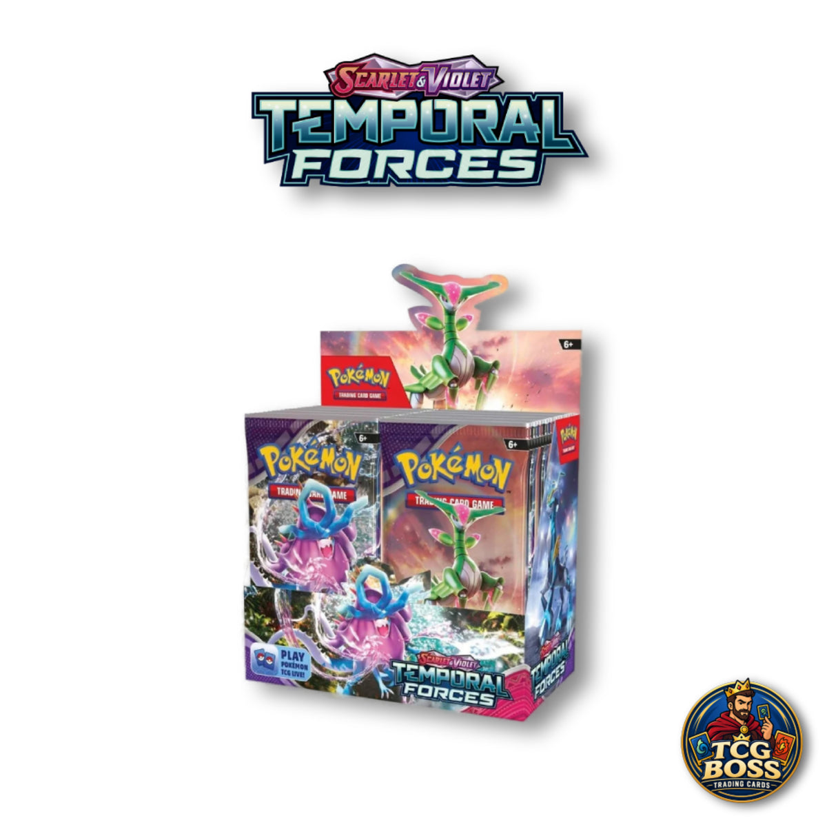 Pokémon TCG: Scarlet & Violet Temporal Forces - Booster Box